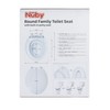 Nuby Family Toilet Seat - Built-in Potty Training Toilet Seat