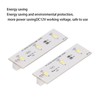 2Pcs Refrigerator LED Light Strip Bar Replacement Freezer Refrigerator Light
