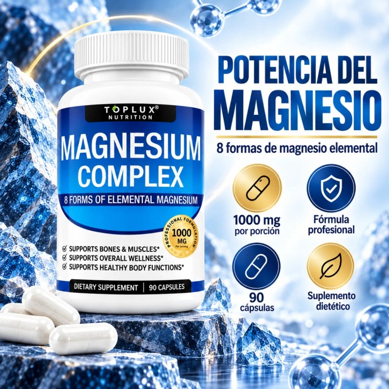 Complejo Magnesio Nutrición Avanzada Diaria