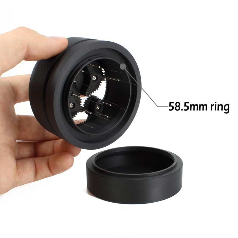 Clara Coffee Precise WDT Espresso Distribution Tool with Planetary Spinning