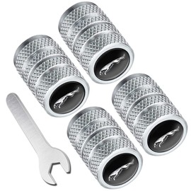 Metal Car Wheel Tire Valve Caps Replacement for Jaguar I-PAC F-PAC E-PAC XEL XFL XJ XFSeries Auto Valve Stem Cover Decoration Accessories Silver