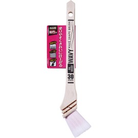 Asahipen WCP-30 Wave Synthetic Fiber Brush WAVY Oil-based Use, Width 1.2 inches (30 mm)