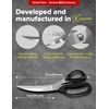 OBNOCHE Made in Korea, Korean Barbecue Scissors, Meat, Chicken, Vegetables,