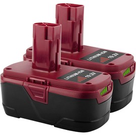 Fancy Buying [2Pack] Upgrade 6000mAh 19.2V Lithium Battery for Craftsman C3 XCP DieHard 11375 11376 11045 130279005 130211004 1323903 120235021 315.115410 315.11485 315.113753 Cordless Power Tools