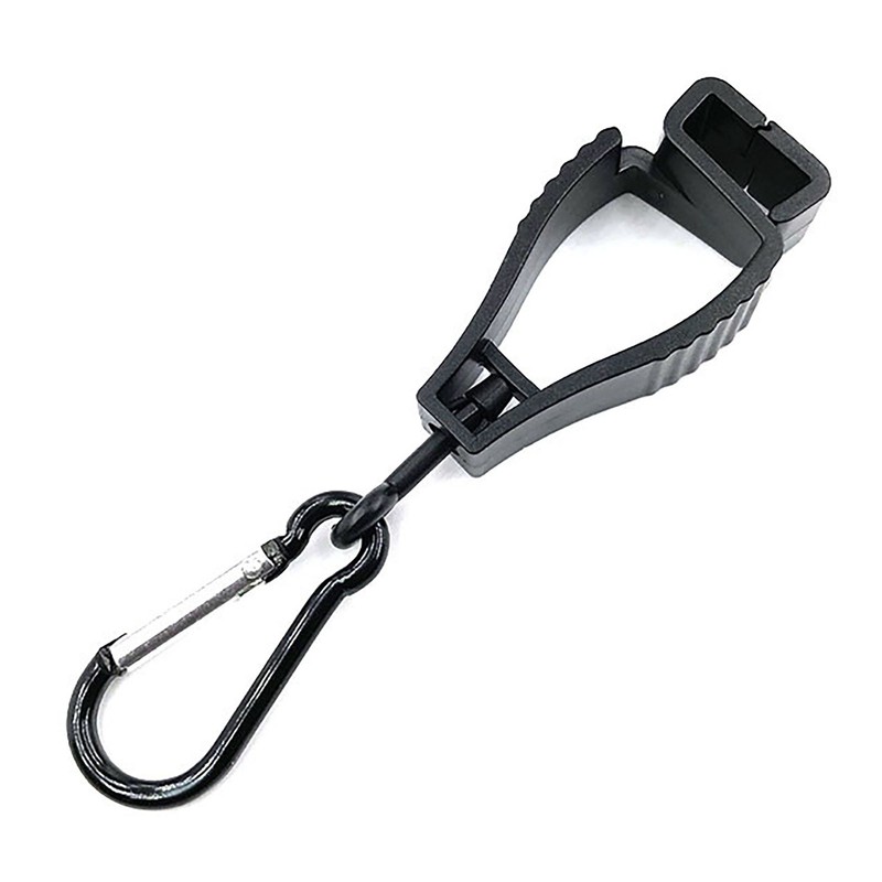 10PCS Work Glove Holders Black Plastic Easy Clean Portable Reusable
