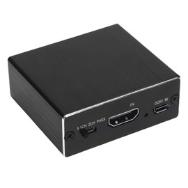 4K HDMI Audio Extractor, HDMI Audio Converter, Convert HDMI to Optical S PDIF 3.5mm AUX, Sound Extractor Adapter Splitter Converter for TV Box, Speaker, Amplifier, Headphone