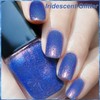KAHSOSE Blue Glitter Nail Polish with Iridescent Sparkle – 15ML