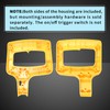 153755-01 Miter Saw Clamshell Handle for DeWalt DW708 DW708-B2 DW708-BR，Miter