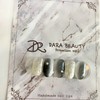 Dara Beauty February Art of the MonthBlack Vertical Gradient Nail❣
