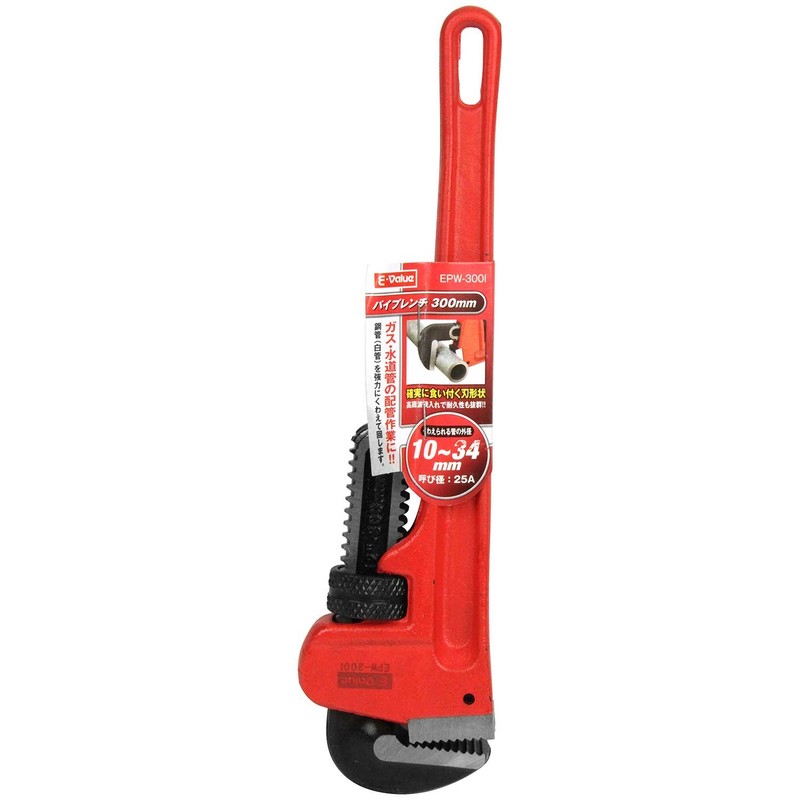 E-Value EPW-300I Pipe Wrench 11.8 inches (300 mm)