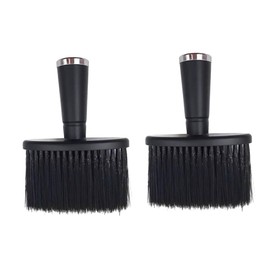 FOMIYES Barber's Essential 2pcs Neck Cleaning Brush Soft Nylon Bristles Hair Salon Hairbrush Tool