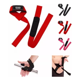Techno Cintas Para Pesas De Algodón Con Acojinamiento Straps