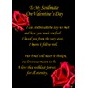 Valentines Day 'Soulmate' Verse Poem Greeting Card