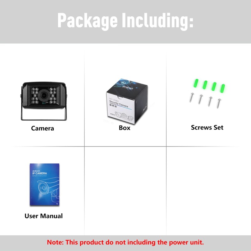 REVODATA 5MP POE IP Camera,UltraHD Mini Security Camera Indoor, IP65