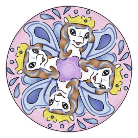 Ravensburger 29808 2 Mandala-Designer Filly