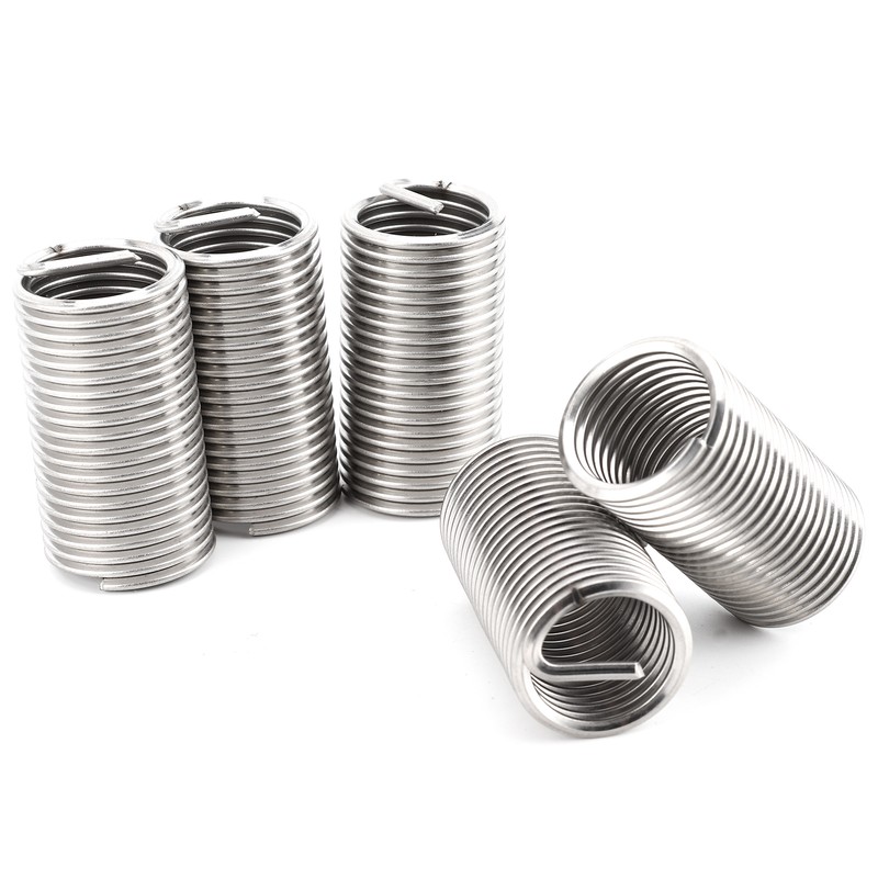 5Pcs Wire Thread Insert Stainless Steel Protective Coil Sleeve Screw