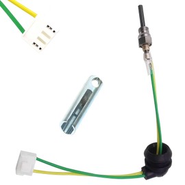 Nowkont 1 Set Car Heater Glow Plug, 12V 5-8KW Air Ceramic Plug for Parking Heater Replacement Kit, with Disassembly Installation Tool, Universal for Most Cars Engine Ignition System (Multicolored)