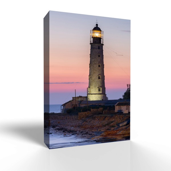 wall26 Canvas Wall Art Lighthouse Pictures Home Wall Decorations for