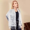 Auliuse Ladies Scarf 2PCS Womens Shawl,Soft Scarf and Shawl Lace