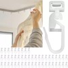 FiTspi 50Pcs Curtains Hooks For VOLVO MAN IVECO Rear Rail