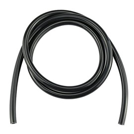 Ucreative 5FT High Temperature Silicone Vacuum Tubing Hose Black (1/4" (6mm))