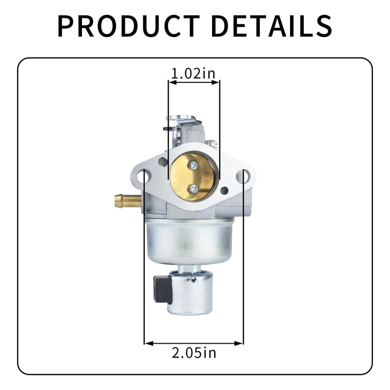 YTH20K46 Carburetor for Husqvarna YTH21K46 YTH20F42T YTA1842 46" Lawn Tractor,