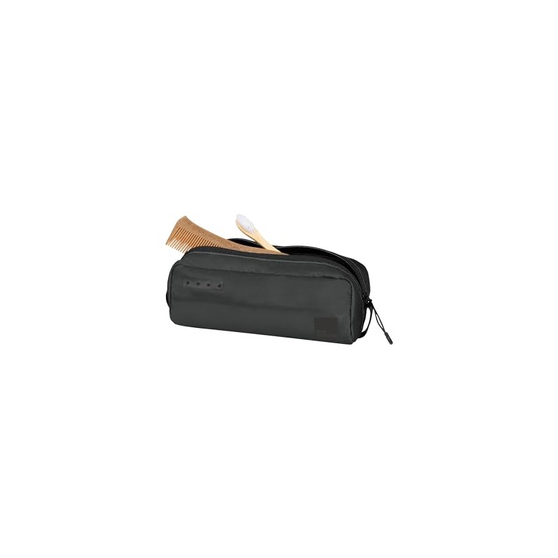 Jack Wolfskin Wandermood Mini Wash Bag, Granite Black