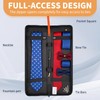 RAWMOCE Tie Storage Organizer, Hard Shell Tie Box for Business