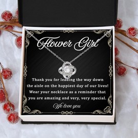 To My Maid Of Honor Necklace, Wedding Day Gift For Junior Bridesmaids, Will You Be My Bridesmaid?