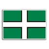 2 x 10cm Window Cling Devon Flag England Vinyl Stickers