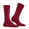Burlington Bloomsbury Socks Opaque Warming Effect Virgin Wool, Red (Cranberry