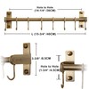 Dseap Pot Rack - Pots and Pans Hanging Rack Rail