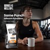 Wake The Hell Up! 1lb Ultra-Caffeinated Cannoli Ground Coffee, Low