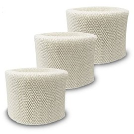 Natural-Breeze 3Pack Replacement Filter 003P - Compatible/Replacement for Filter E HC14 Series for Honeywell HC-14 HC-14N HC-14V1, White, approx. 9.5 in (o)/ 7.5 in (i) W x 7.5 in H x 1 in Thick