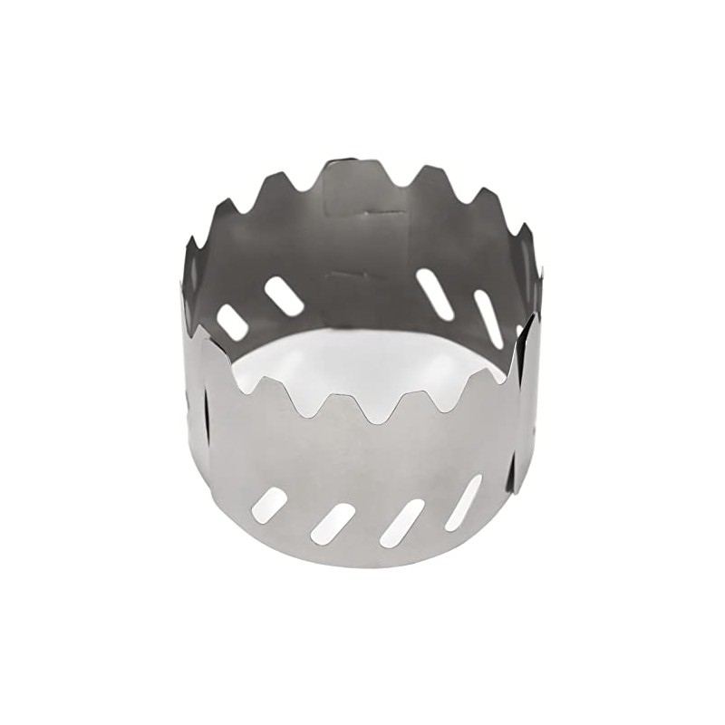 Lixada Alcohol Stove Windscreen Titanium 2-in-1 Ultralight Stove Rack Wind