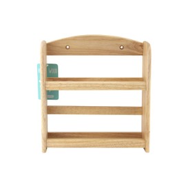 APOLLO 6328 2-Tier Spice Rack, Wood, Natural, 24.5x27x7