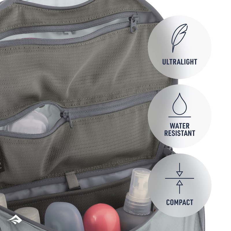 Sea to Summit TravellingLight Hanging Toiletry Bag, Travel Organiser for