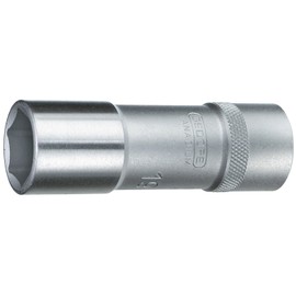 Gedore 1718835 Socket, Long (Hexagonal) 1/2 0.7 inches (19 mm)