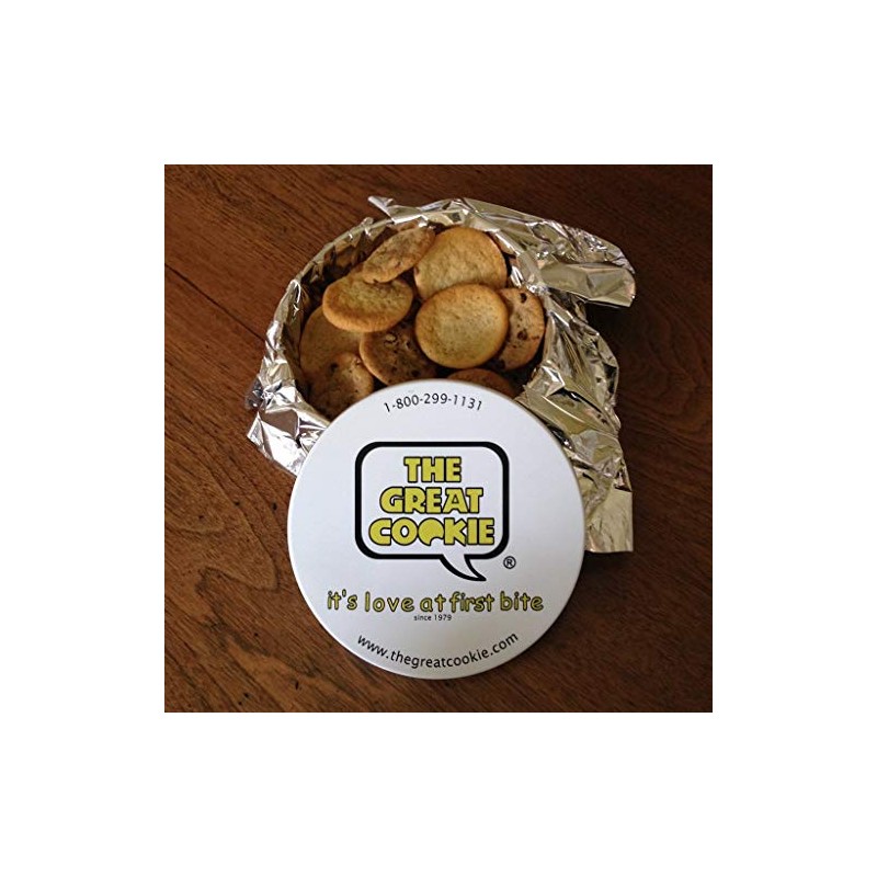 The Great Cookie Cookie Tin Gift with 2lbs of cookies