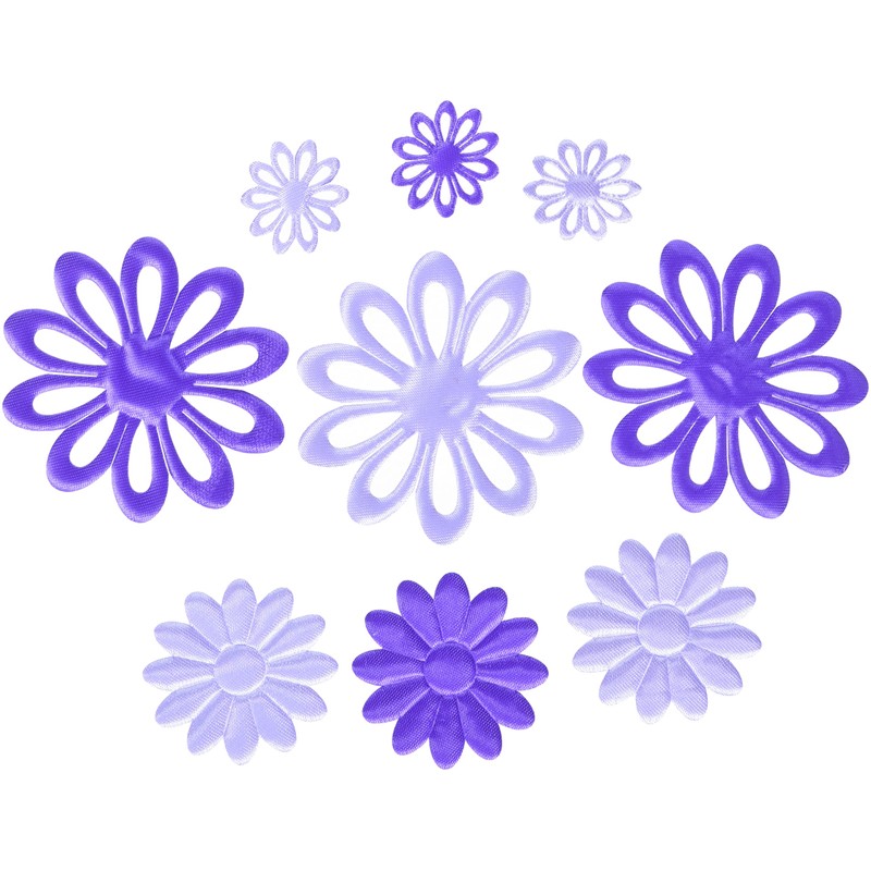 Craftime AC0130V Colour Connection FAB Flowers, Purple