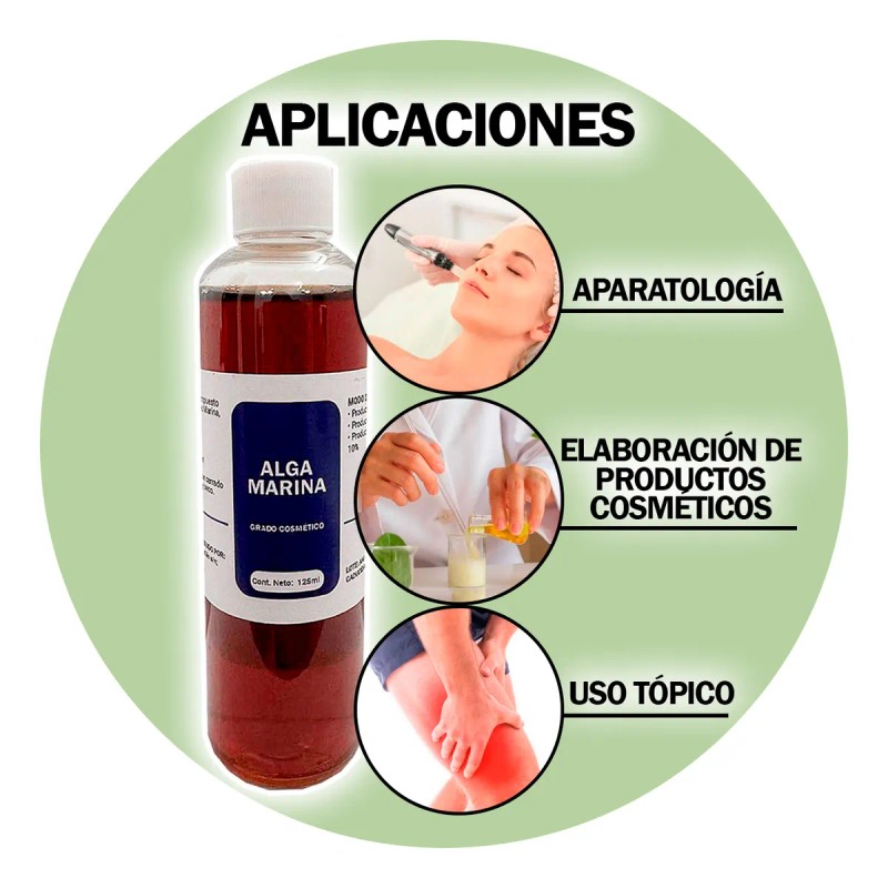 Algas Marinas Pura Extracto Uso Cosmetico - 115ml