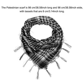AWAVM 1PCS Desert Scarf, Palestine Scarf,Palestinian Scarf,Stylish Versatile Fashion Scarf for Men,Women of All Ages Scarf