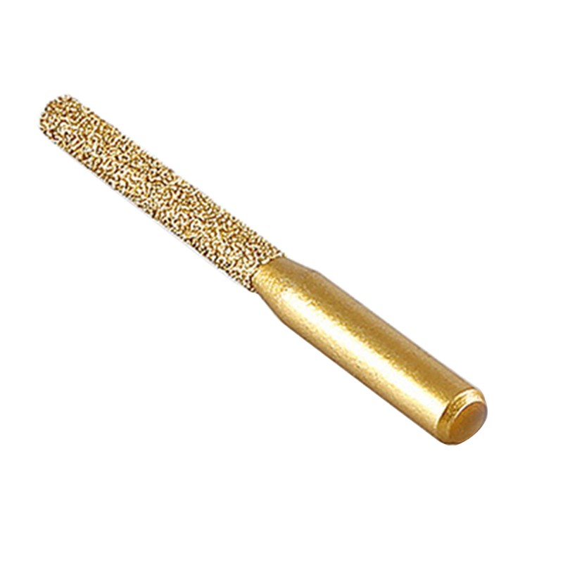 Guojiang 1/4 Shank Straight Brazed Diamond Profile Wheel Router Bit