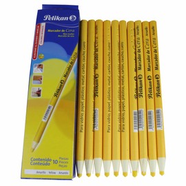 Pelikan Marcadores de Cera Amarillo 10 Piezas