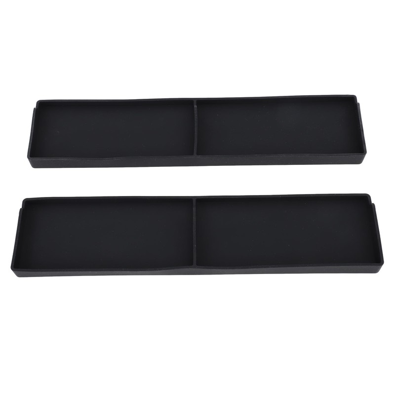 2PCS Stove Top Shelf Silicone Spice Rack Magnetic Back 2