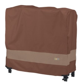 Duck Covers ULR502644 Ultimate Log Rack Cover 48" W, Mocha Cappuccino, Outdoor Patio Cover