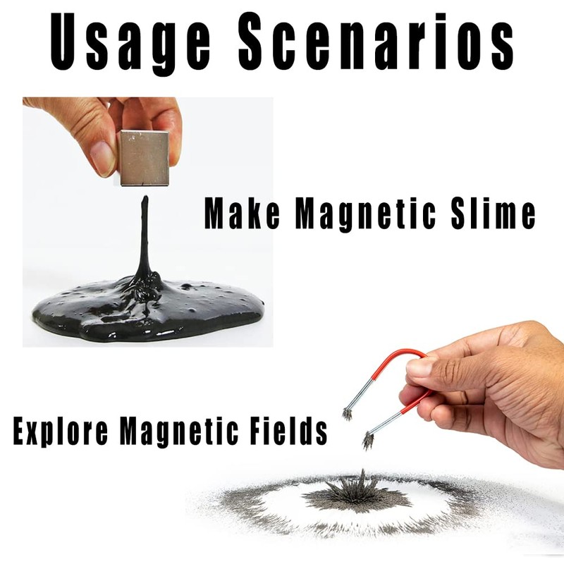 DAILYLIFE Magnetic Iron Powder Iron Filings 1 Pound （16 Ounces）