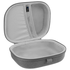 Geekria Funda protectora para auriculares compatible con Sony WH1000XM4, WH1000XM3, WH1000XM2, WH-XB910N, funda rígida de repuesto para viaje con almacenamiento de accesorios (gris)