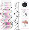 30 Pcs Black Hanging Swirls Party Decorations 30 pcs Party