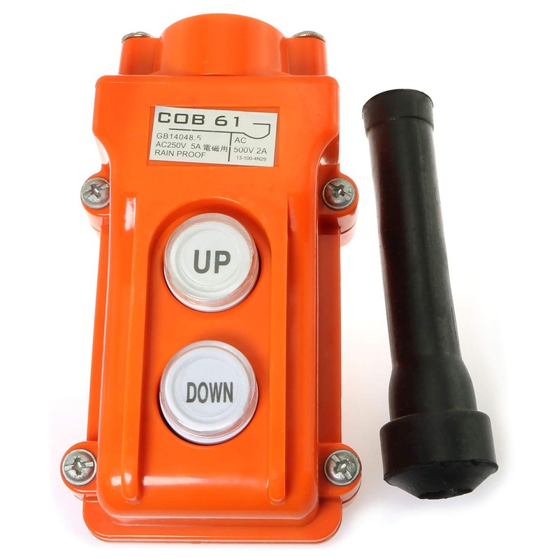 E-outstanding COB-61 Hoist Pushbutton Switch 1PC Up-Down Rain Proof Crane